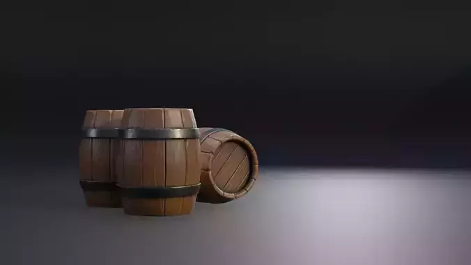 Stylized barrel