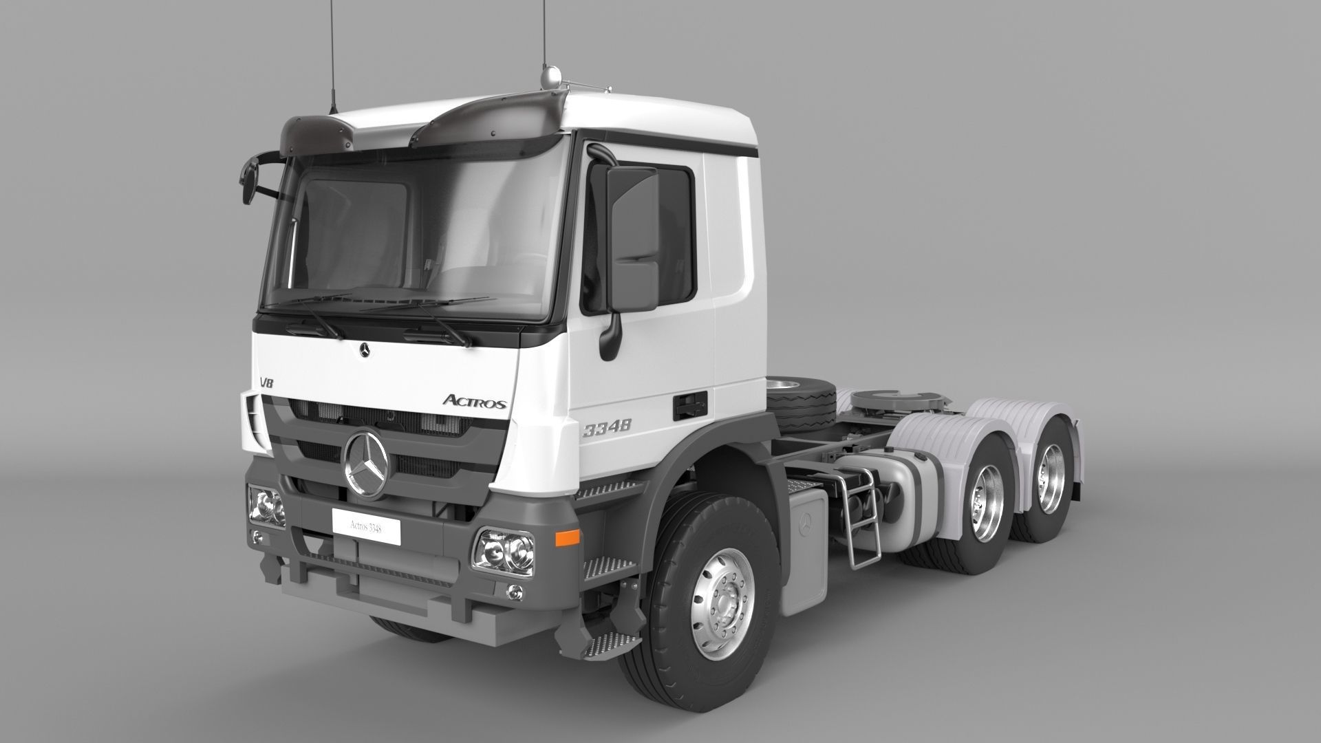 Mercedes-benzactros3348 AK 2005 3D model_1