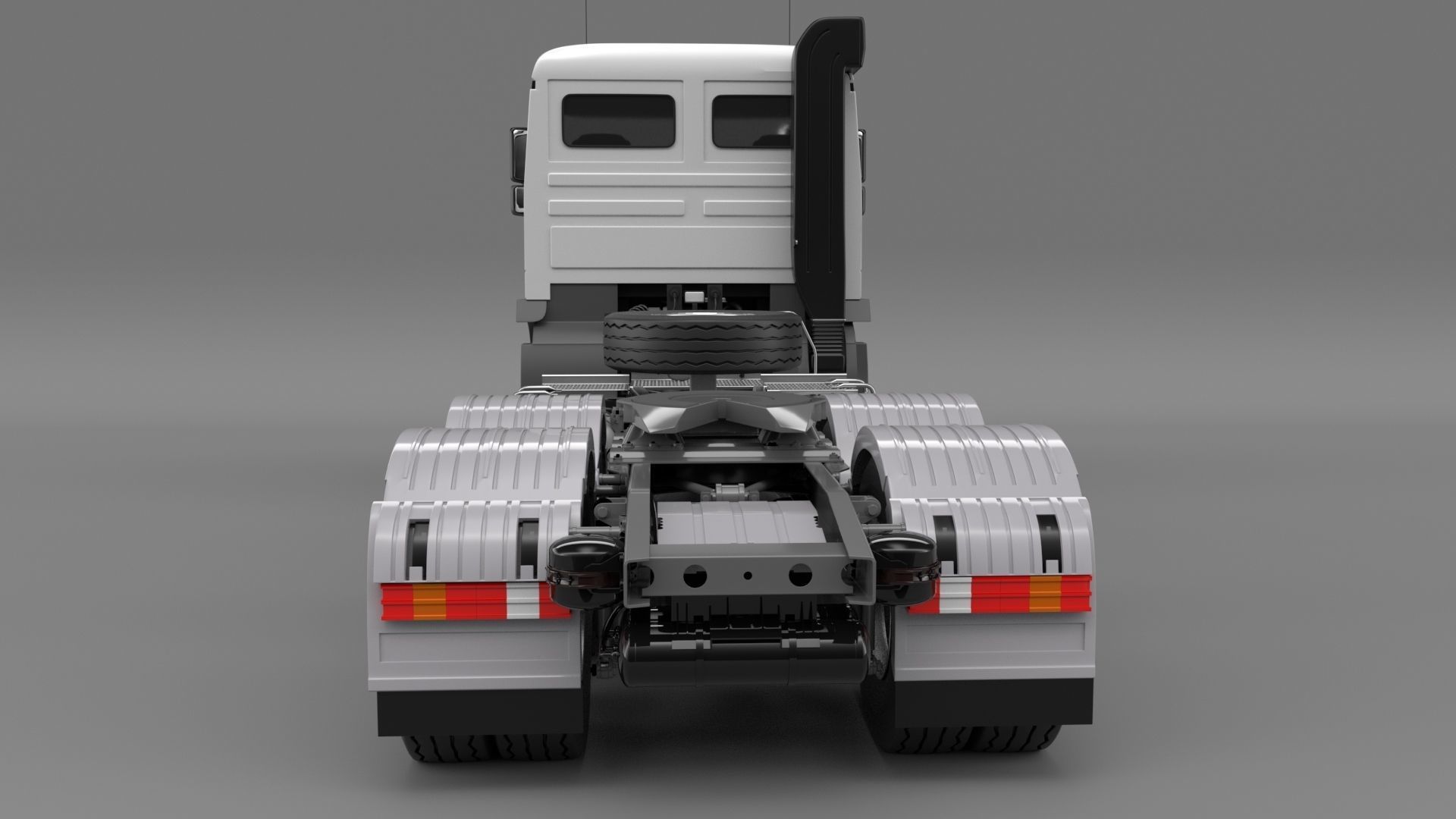 Mercedes-benzactros3348 AK 2005 3D model_4