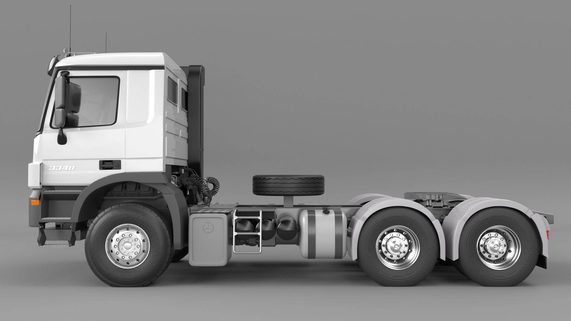 Mercedes-benzactros3348 AK 2005 3D model_3