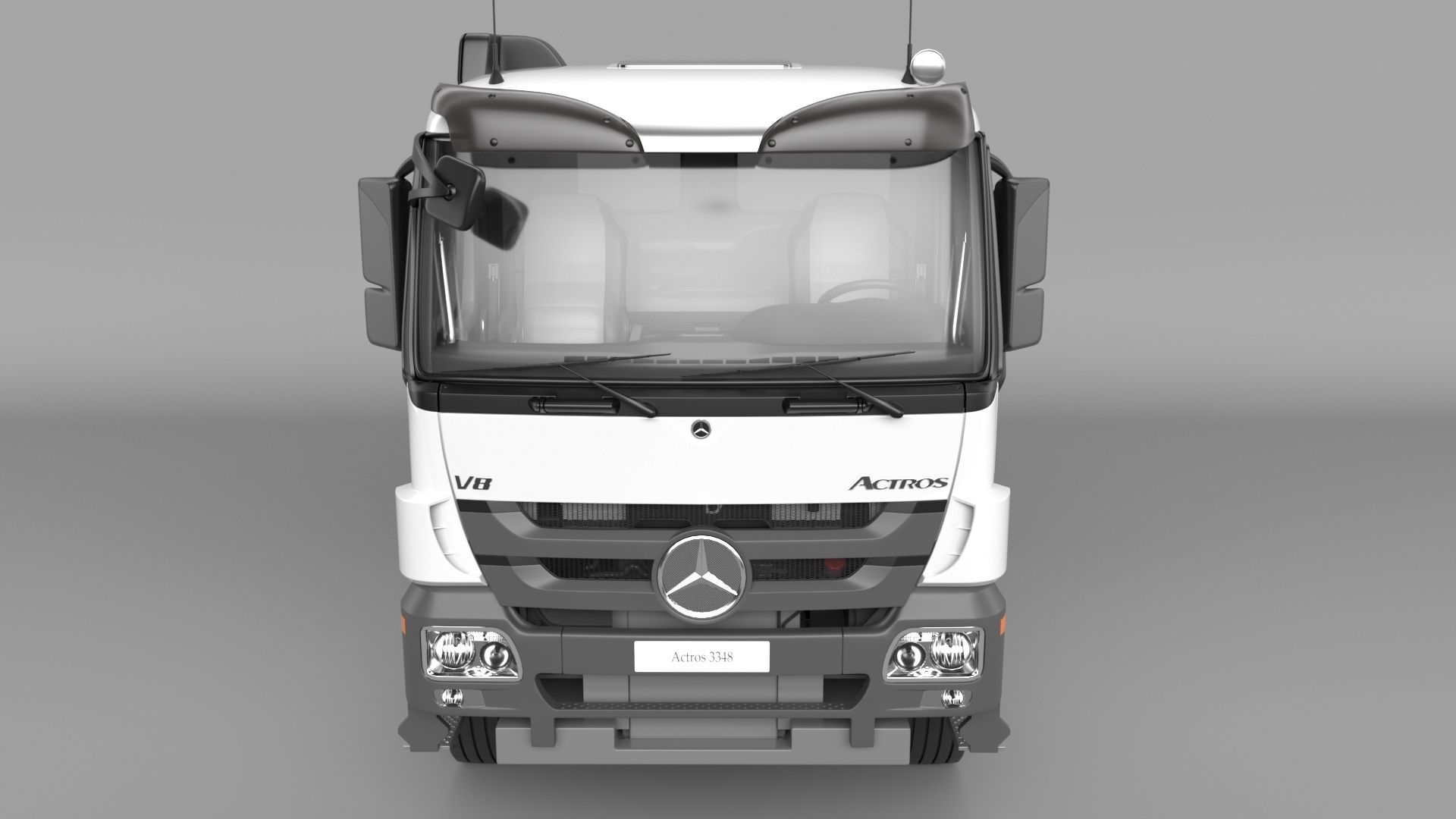 Mercedes-benzactros3348 AK 2005 3D model_7