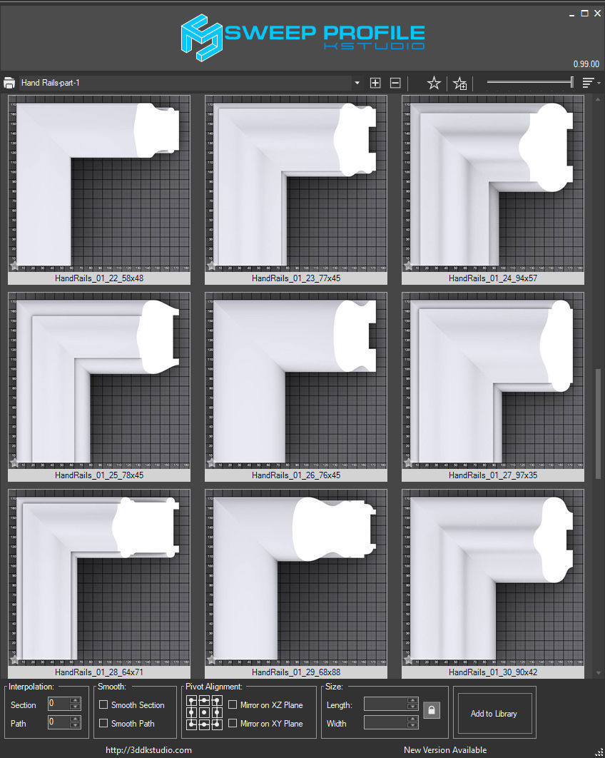 Architectural Moldings - Mega Bundle 3D model_15