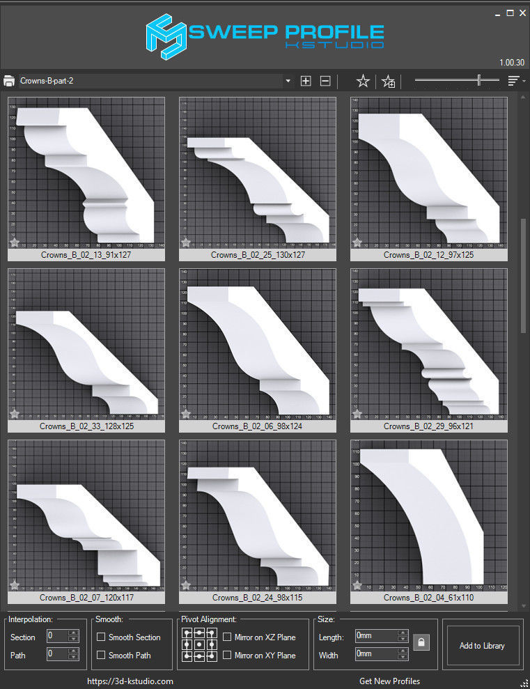 Architectural Moldings - Mega Bundle 3D model_11