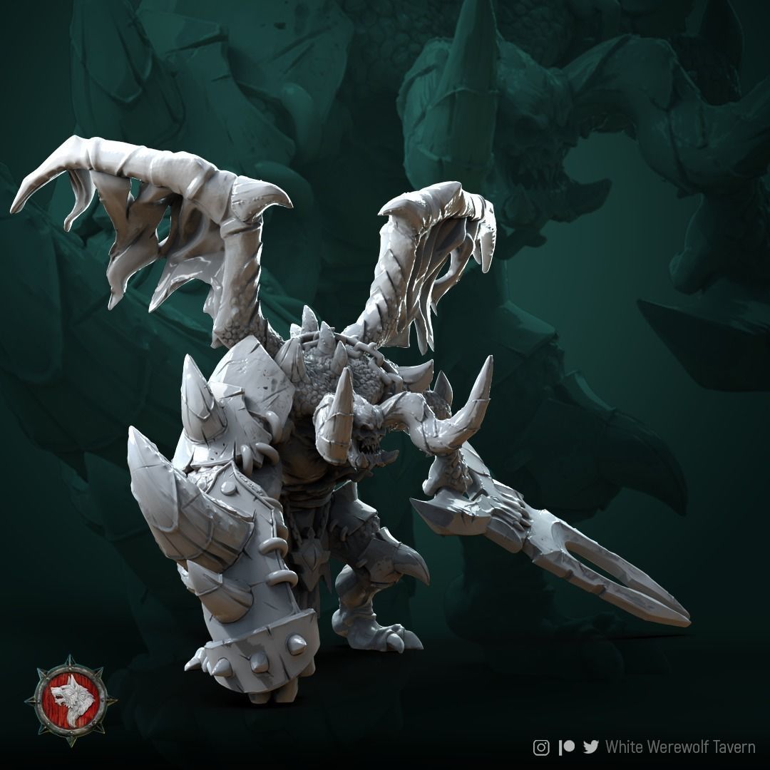 Destroyer of Worlds huge devil 3D print model