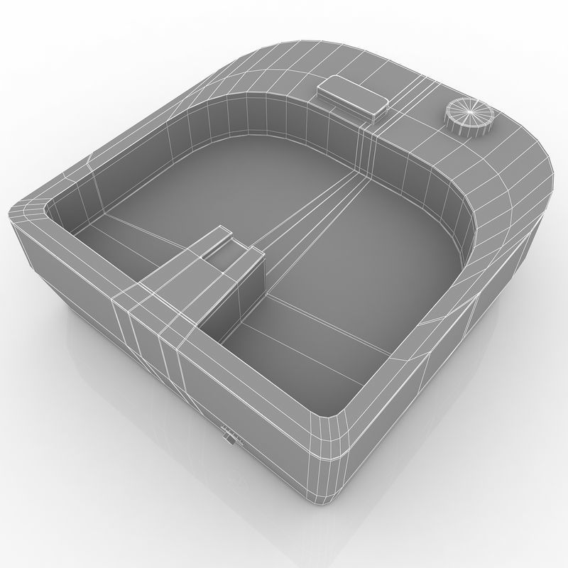 Aqua Foot Massage Spa 3D model_4