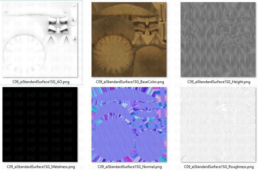 Cap V09 Low-poly 3D model_45