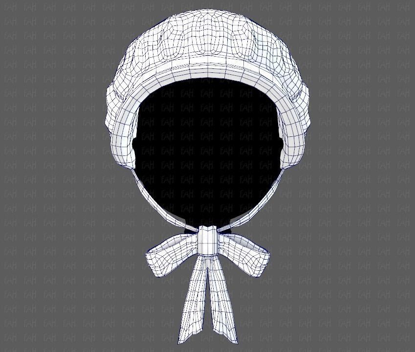 Cap V09 Low-poly 3D model_24