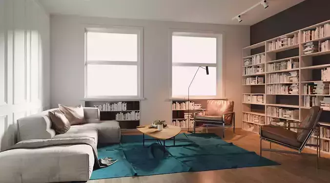 LivingRoom kitchen and bethroom