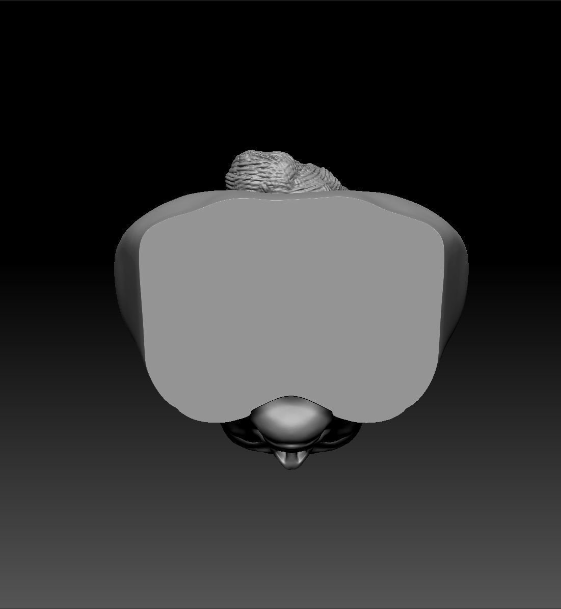 Angelina Jolie bust stl obj fbx ztl 3D print ready model 3D print model_8