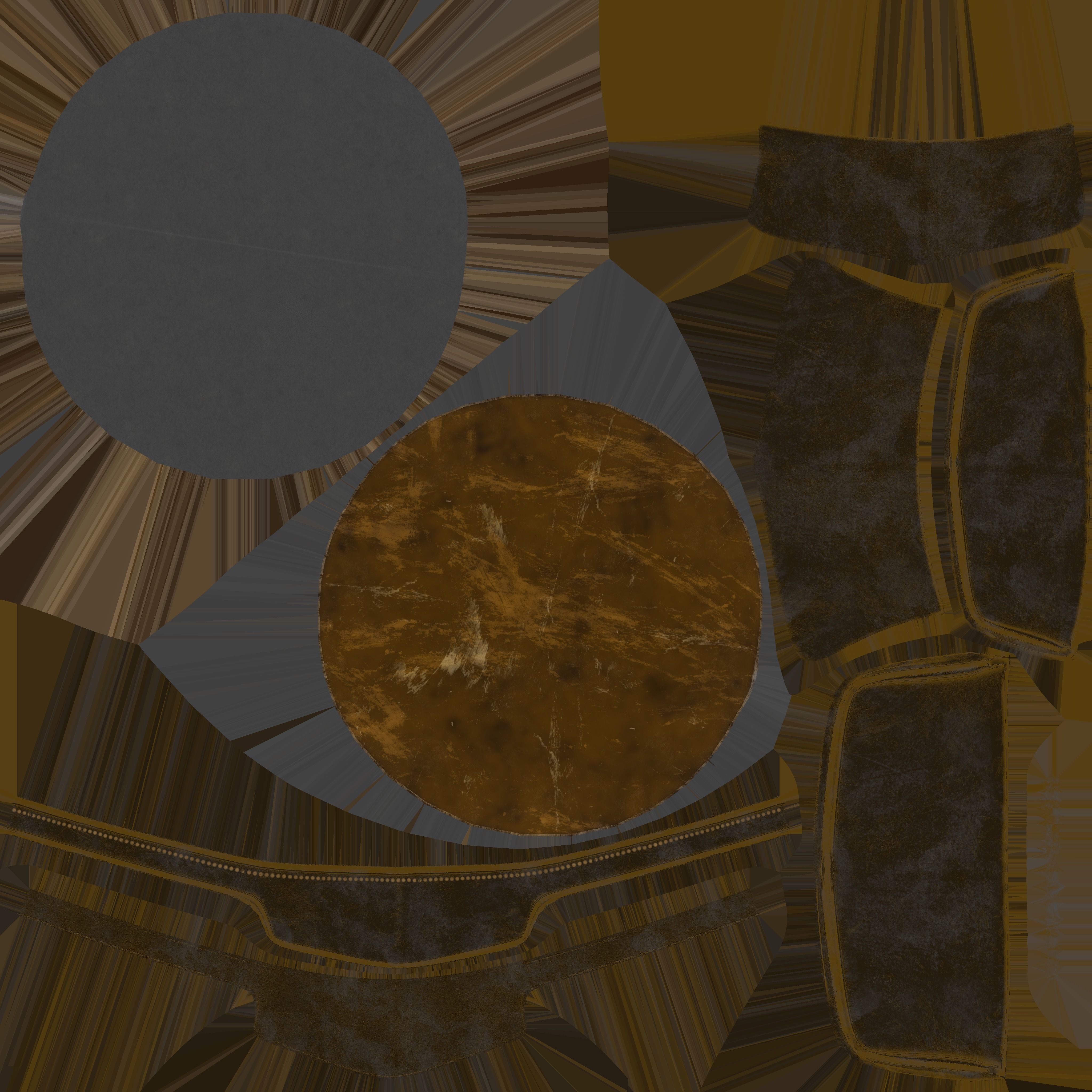 Unsullied helmet and shield Low-poly 3D model_25