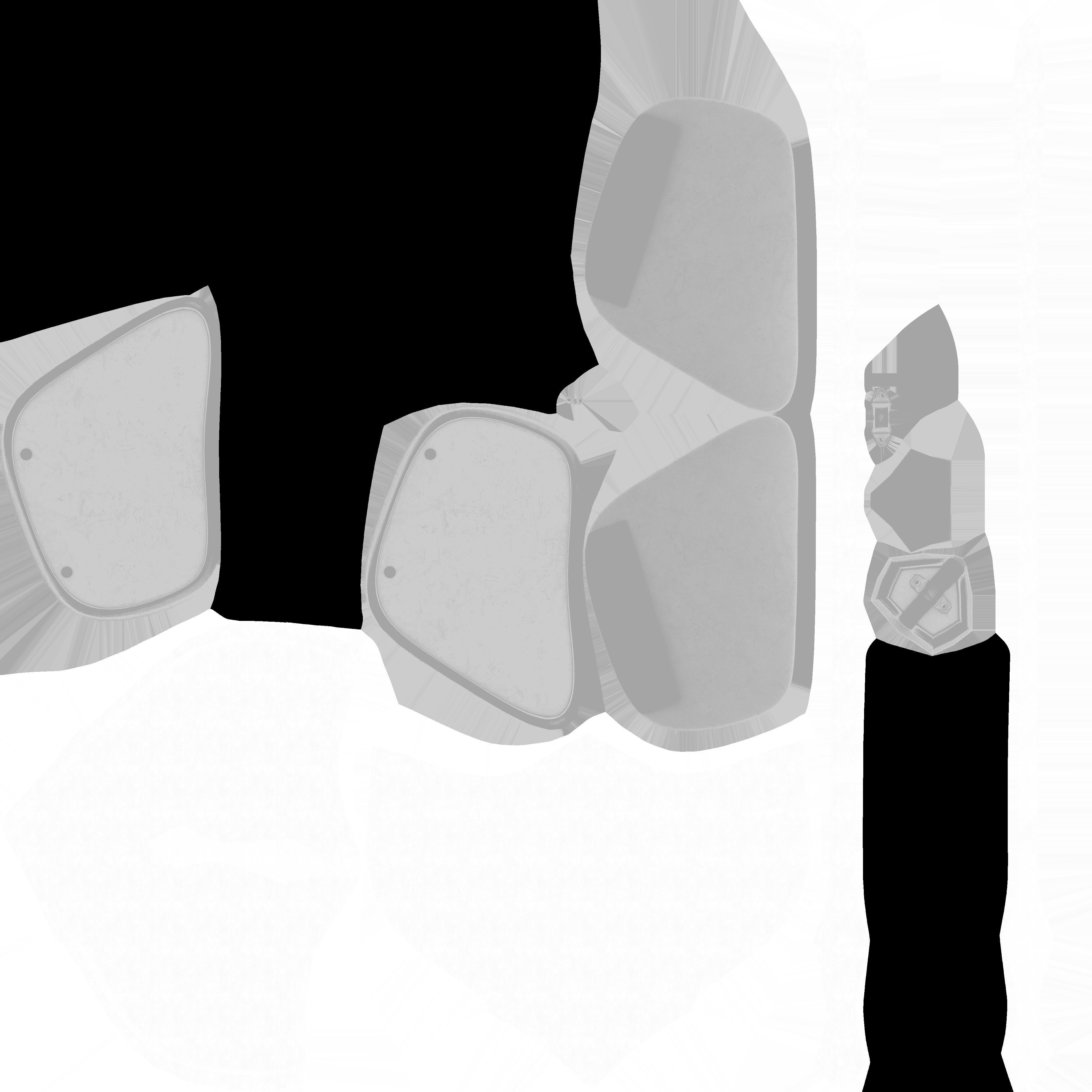 Unsullied helmet and shield Low-poly 3D model_21