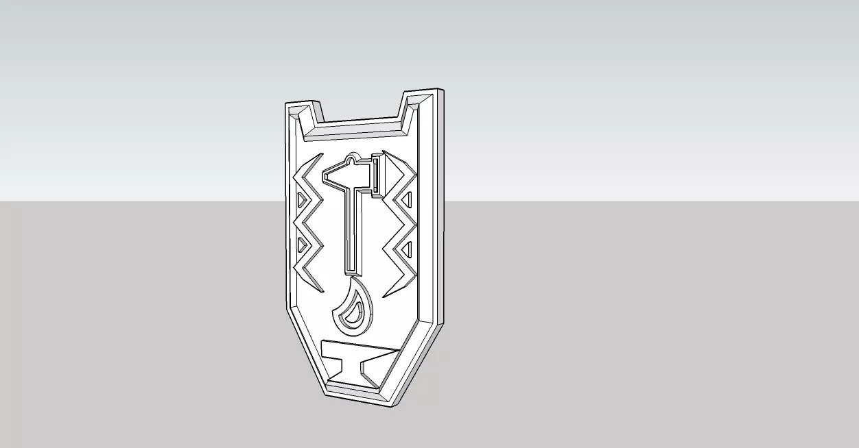 Seige Shield 3D print model