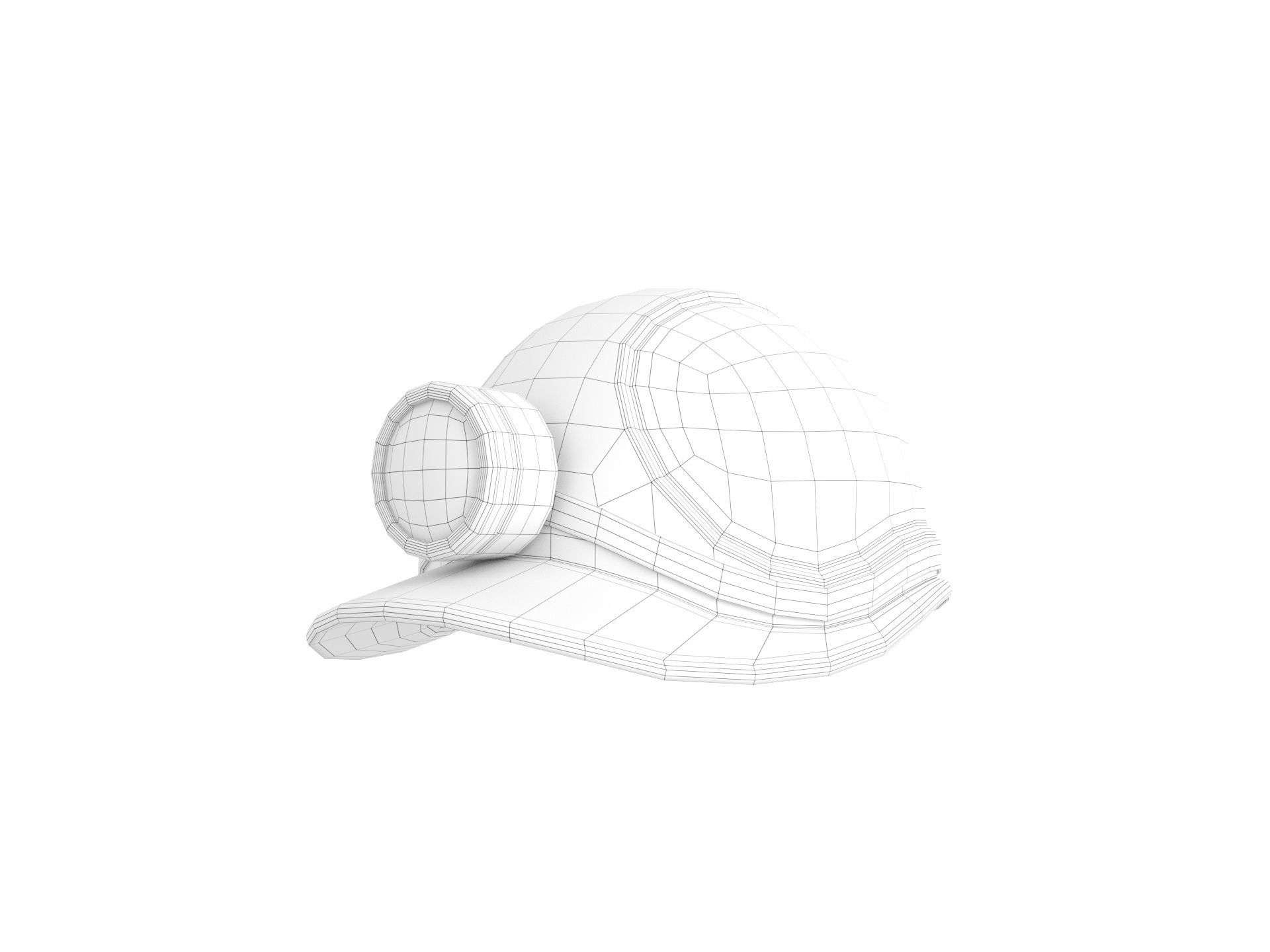 Miner Helmet 3D model_24