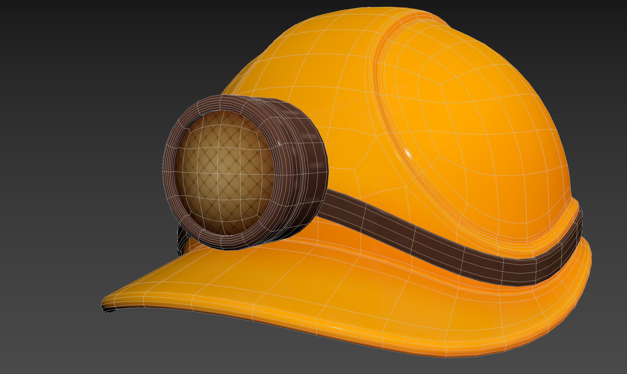 Miner Helmet 3D model_22