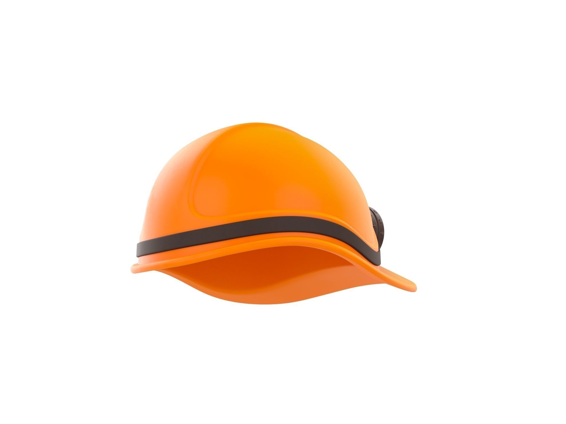 Miner Helmet 3D model_4