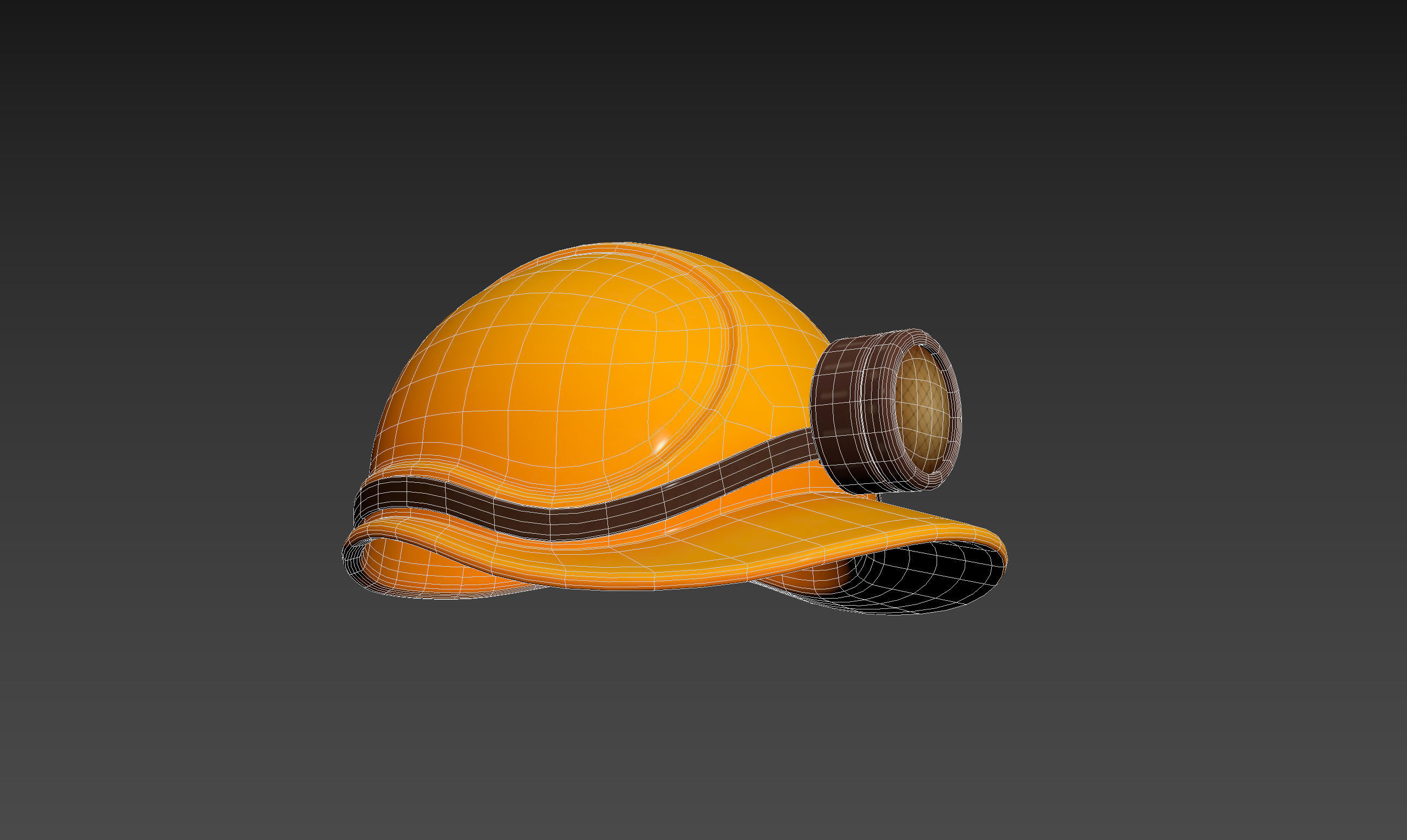 Miner Helmet 3D model_14