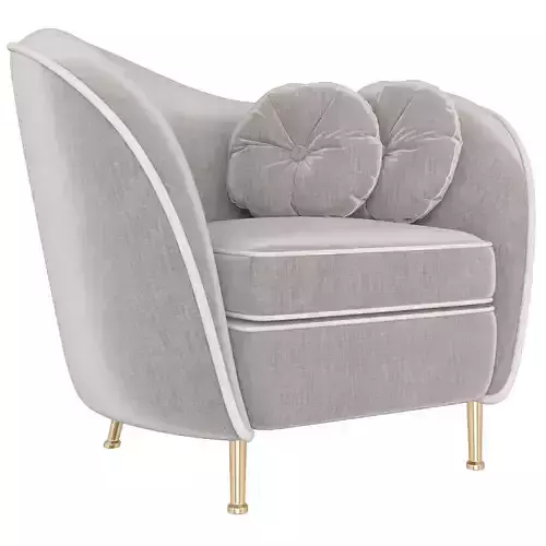 Kooper Seater Armchair Deep 3d model