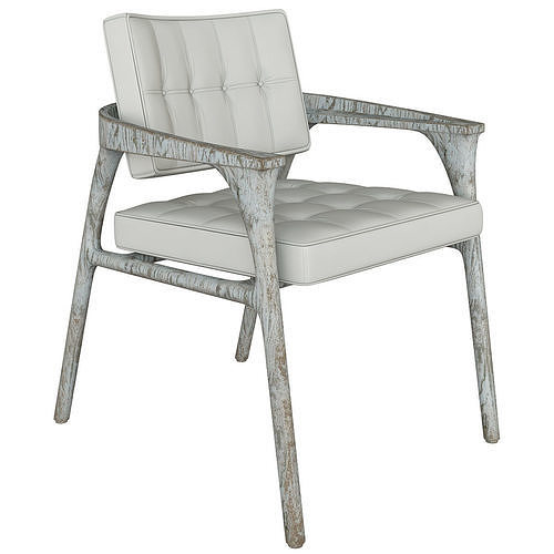 Trussardi Casa Casilia Lounge Armchair 3d model Low-poly 3D model 4