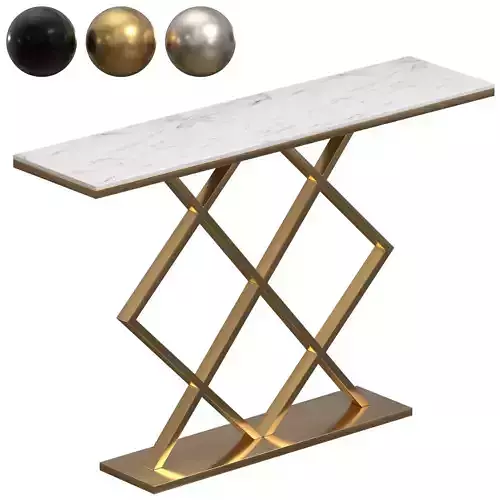 LUX-347 MATRIX CONSOLE TABLE 3D model