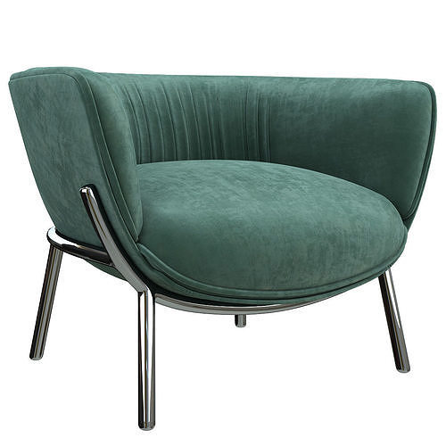 Bombom Infiniti Armchairs 3d model Low-poly 3D model 5