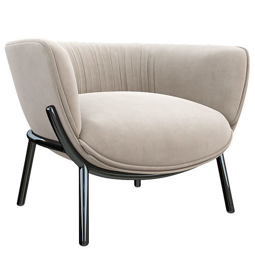 Bombom Infiniti Armchairs 3d model Low-poly 3D model 4
