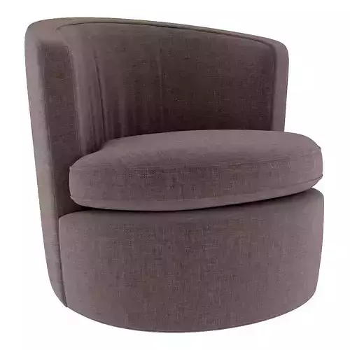 Chita Oversized SWIVEL CHAIR 3d model