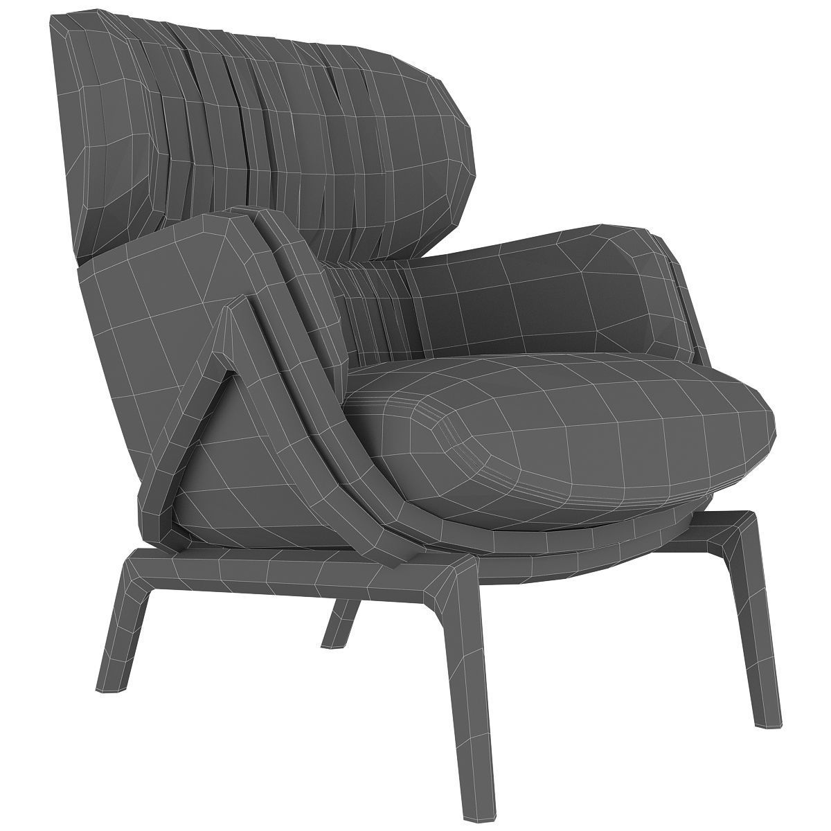 Luca Nichetto and De La Espada 3d model Low-poly 3D model_5