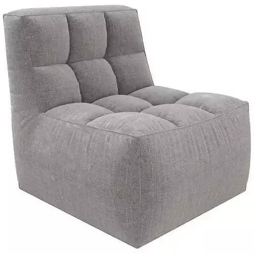 Home Republic Otis Snow Boucle Lounge Chair 3d model
