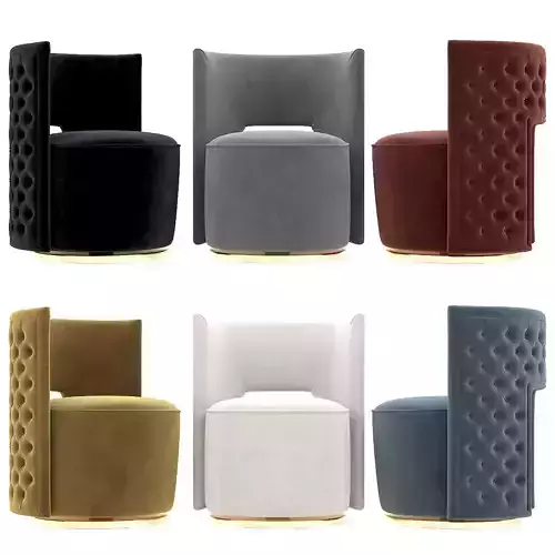KARE Design FESTINO Petit fauteuil 3d model Low-poly 3D model