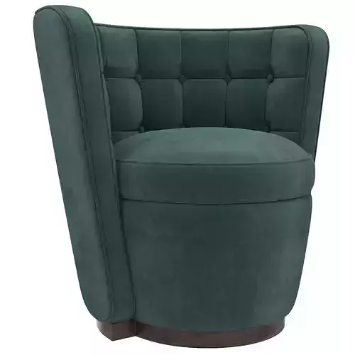Luxury and Designer Furniture Chairs Deco Tub LINLEY 3d model Low-poly 3D model