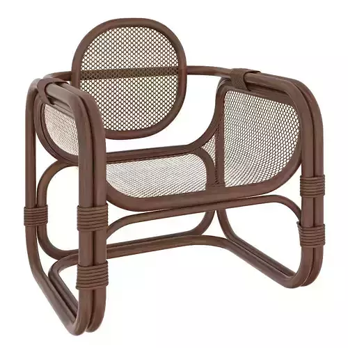 Marte Lounge Chair 3d model