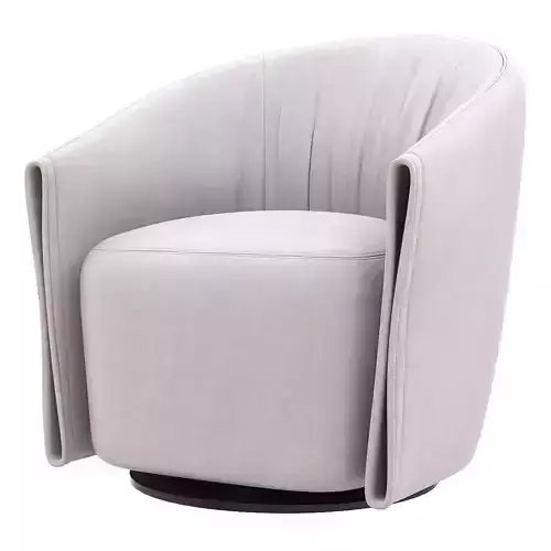 Modern light luxury style sofa chair 3d model