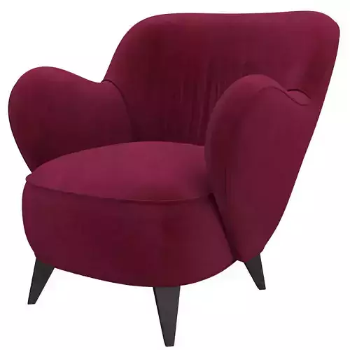 Pair of Vladimir Kagan Mid Century Barrel Chairs Designed 