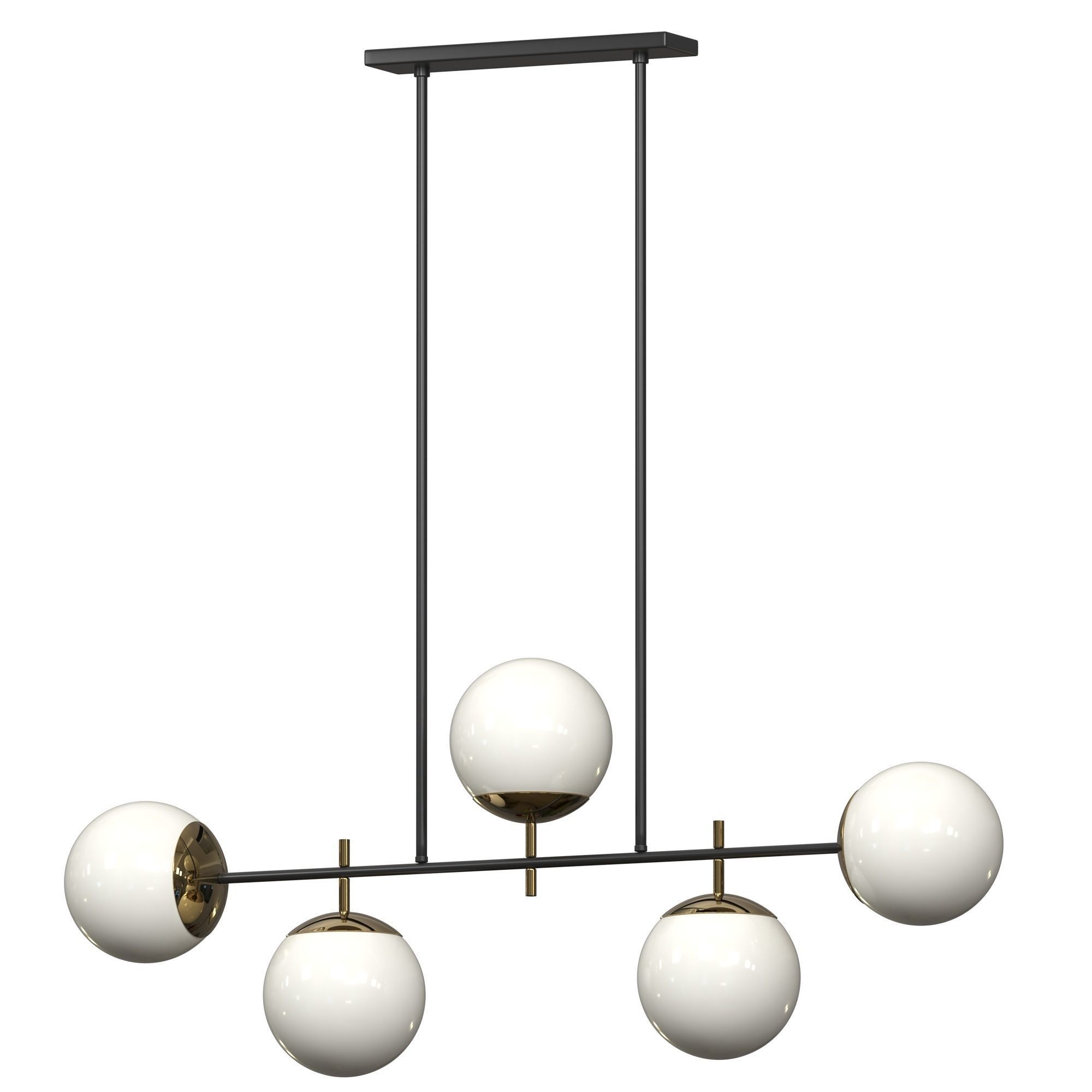 Alluria Linear Suspension Light 3D model_1