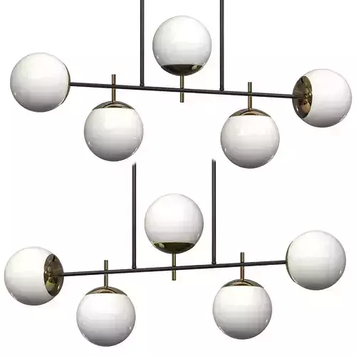 Alluria Linear Suspension Light 3D model Alluria Linear Suspension Light 3D model