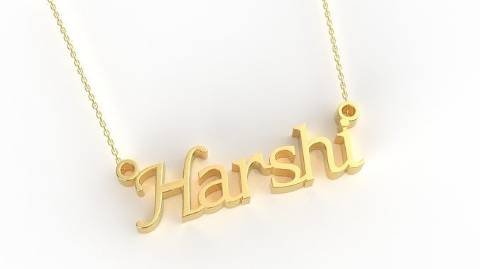 Harshi Pendant 3D print model