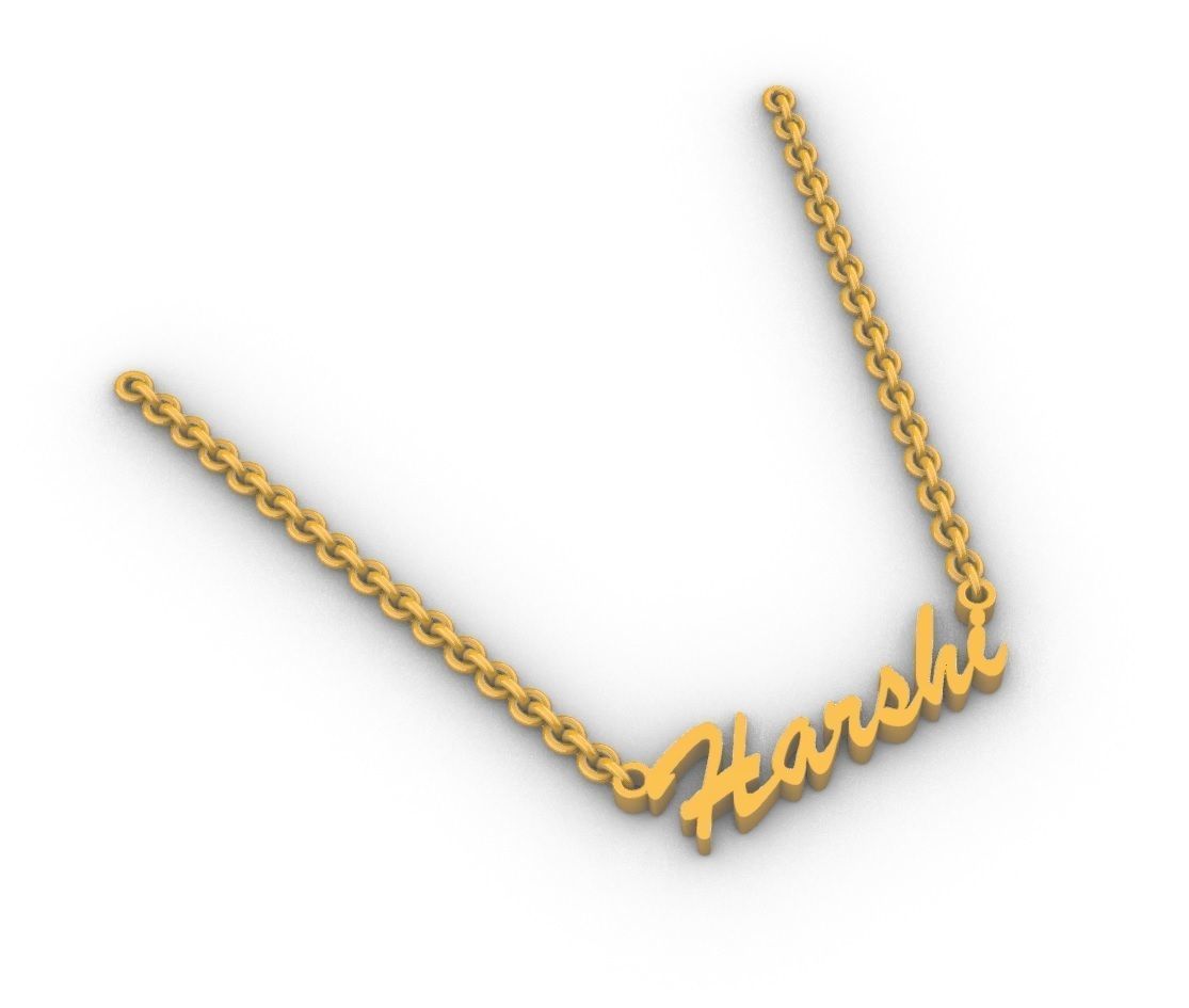 Harshi Pendant 3D print model_1