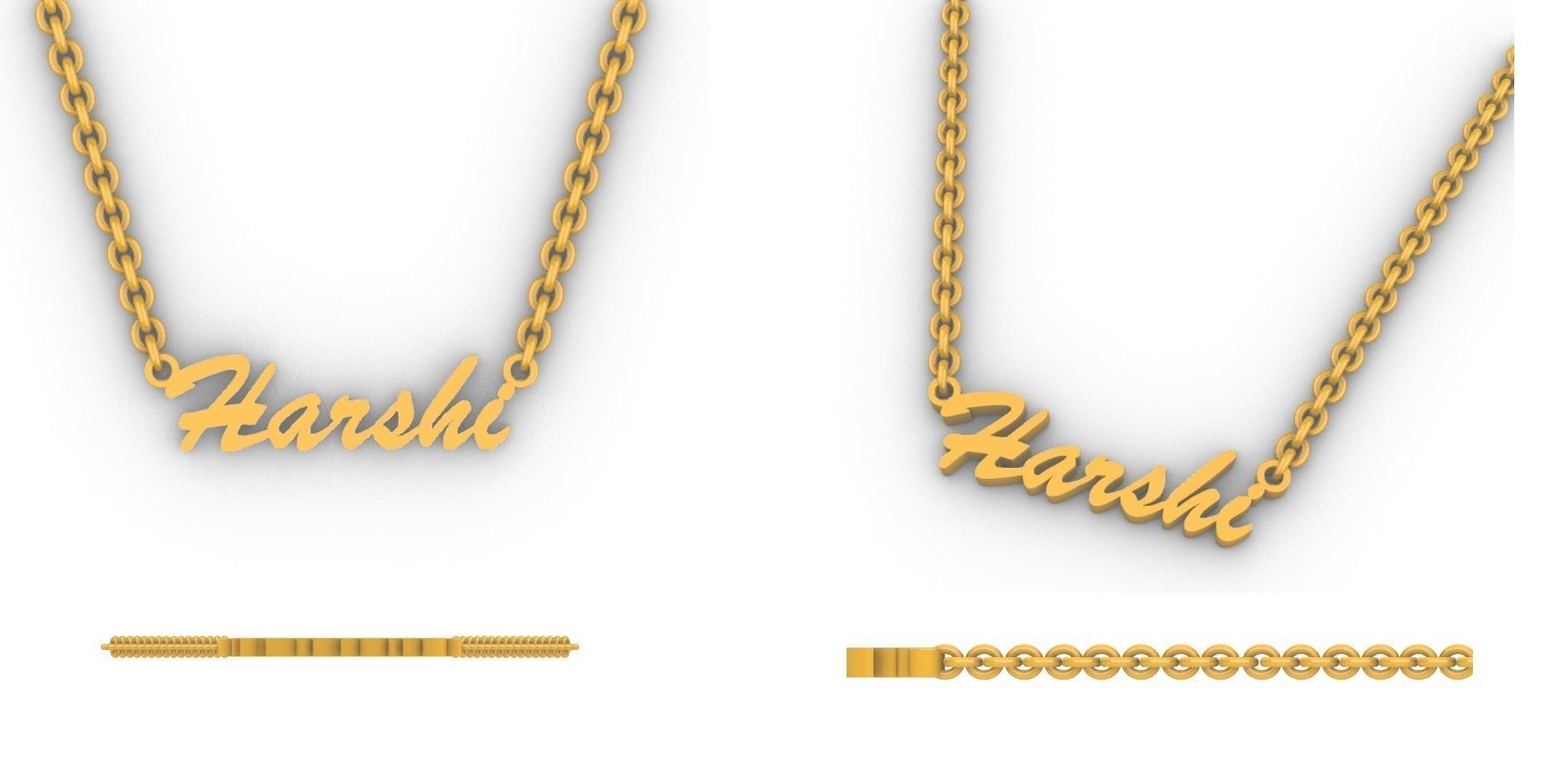 Harshi Pendant 3D print model_2