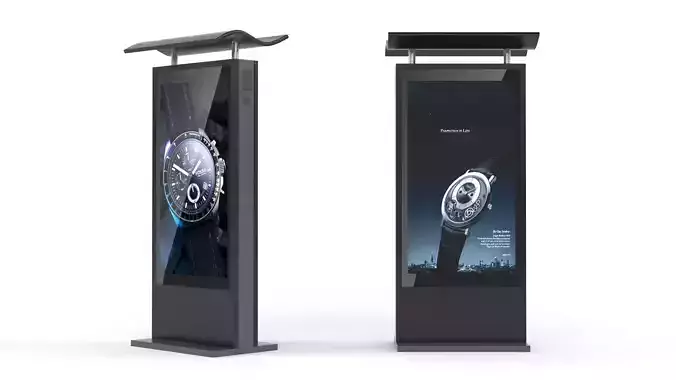 Information Kiosk 3D model