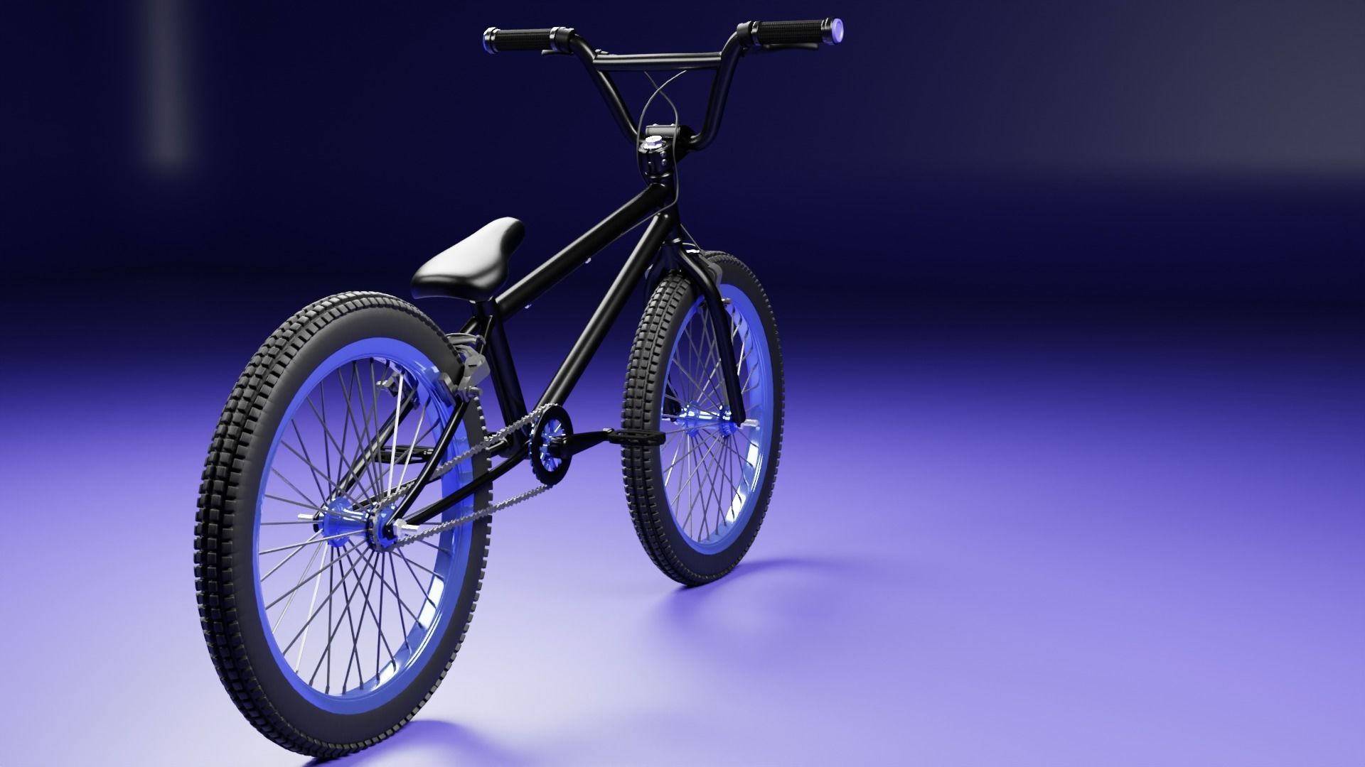 BMX Bicycle 3D model_7