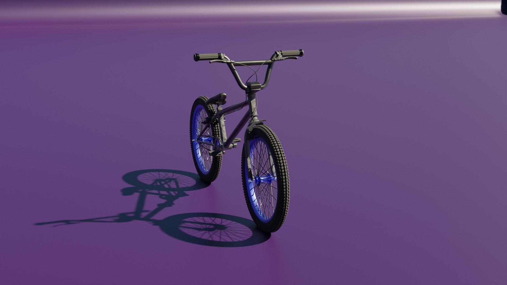 BMX Bicycle 3D model_5