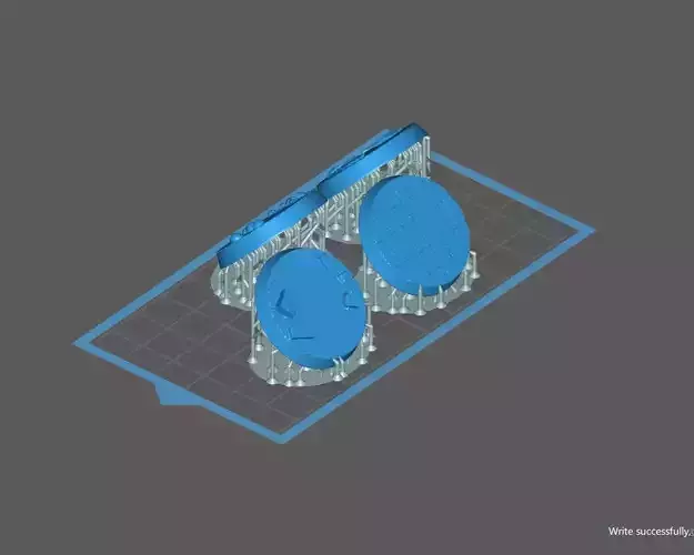 32 mm wargame base 3D print model