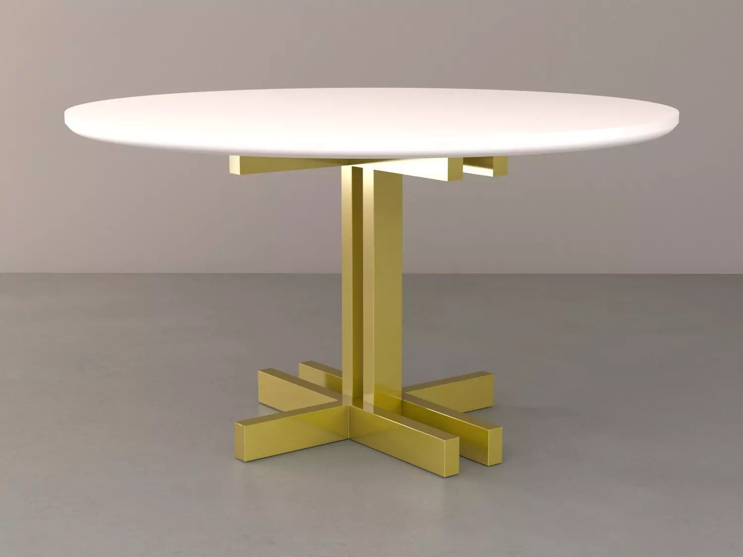 SUMER ROUND TABLE BASE - BALASAGUN METAL TABLE LEGS Free 3D model