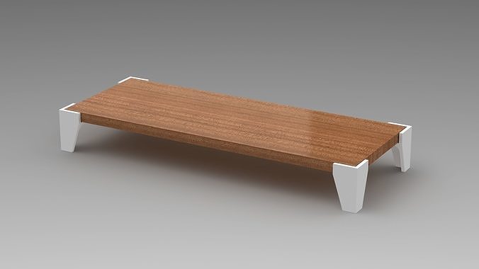 monitor stand 3D print model