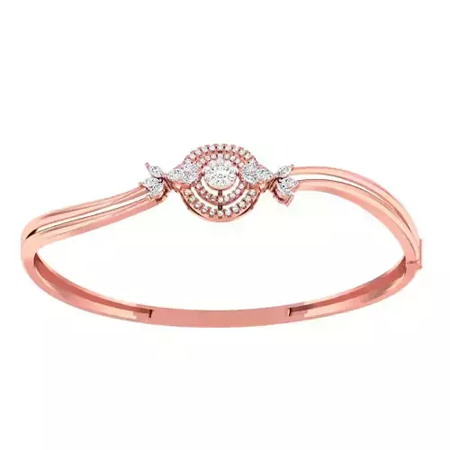 High Jewelry Diamond Bracelet 3dm stl 1-render detail