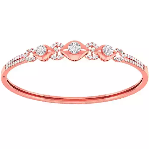 High Jewelry Diamond Bracelet 3dm stl 1-render detail