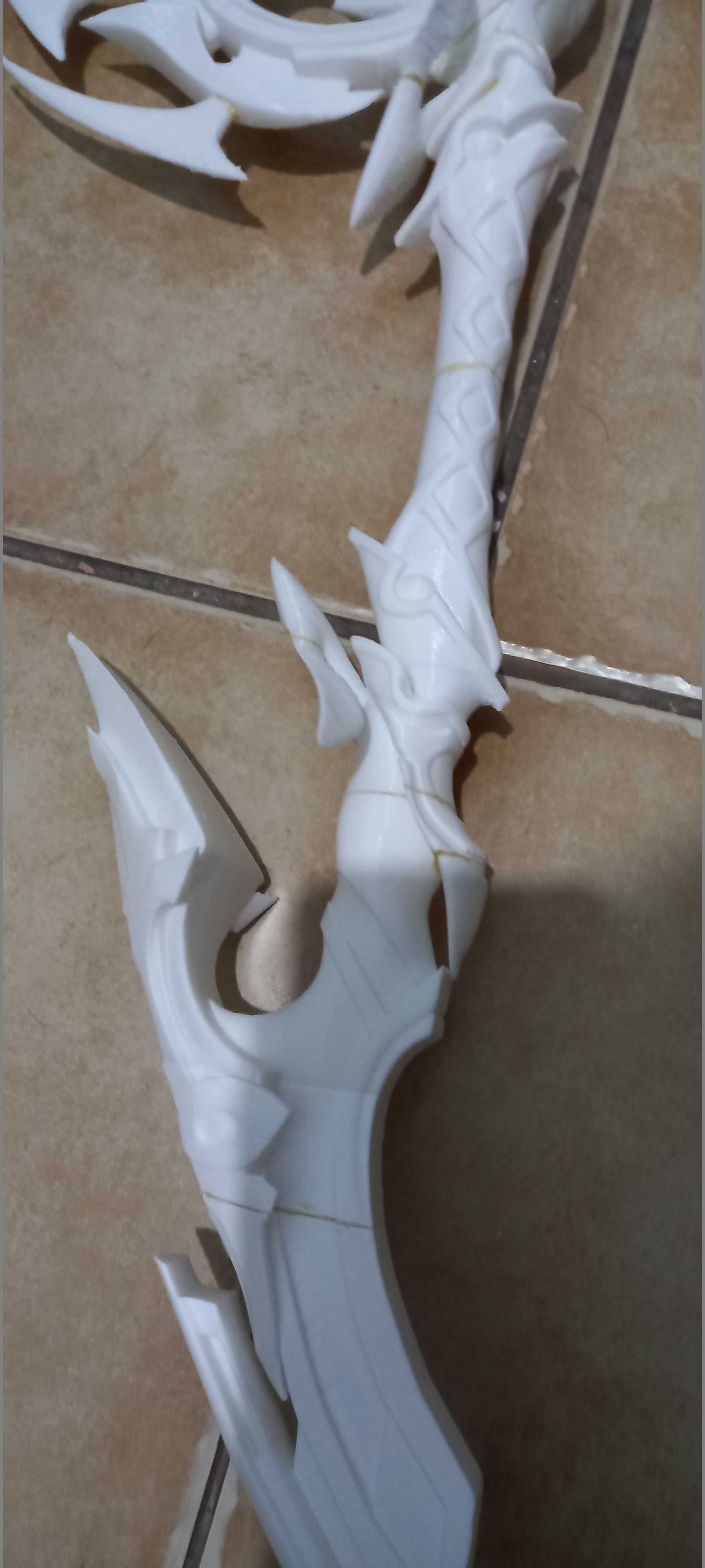 Genshin Impact Bow Thundering Pulse 3D print model_14