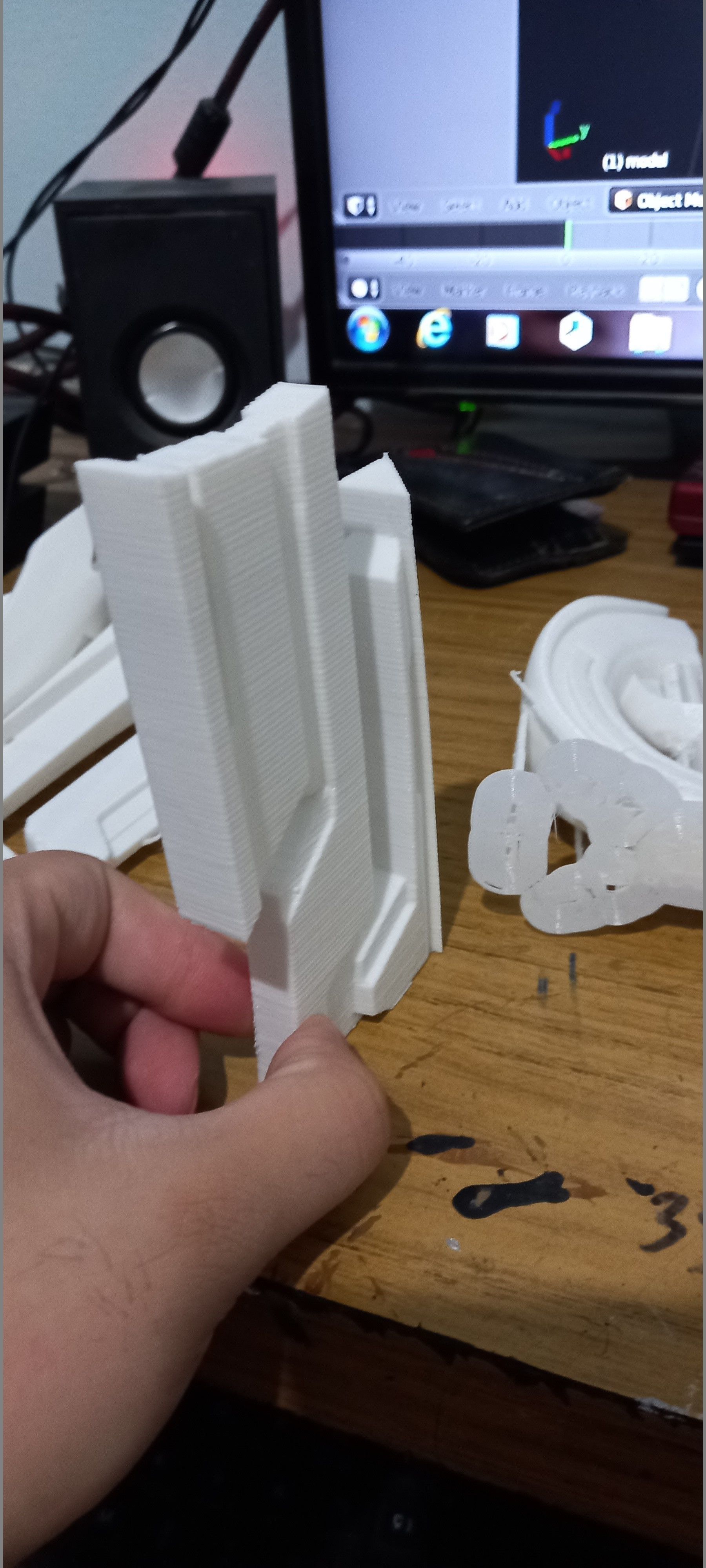 Genshin Impact Bow Thundering Pulse 3D print model_9