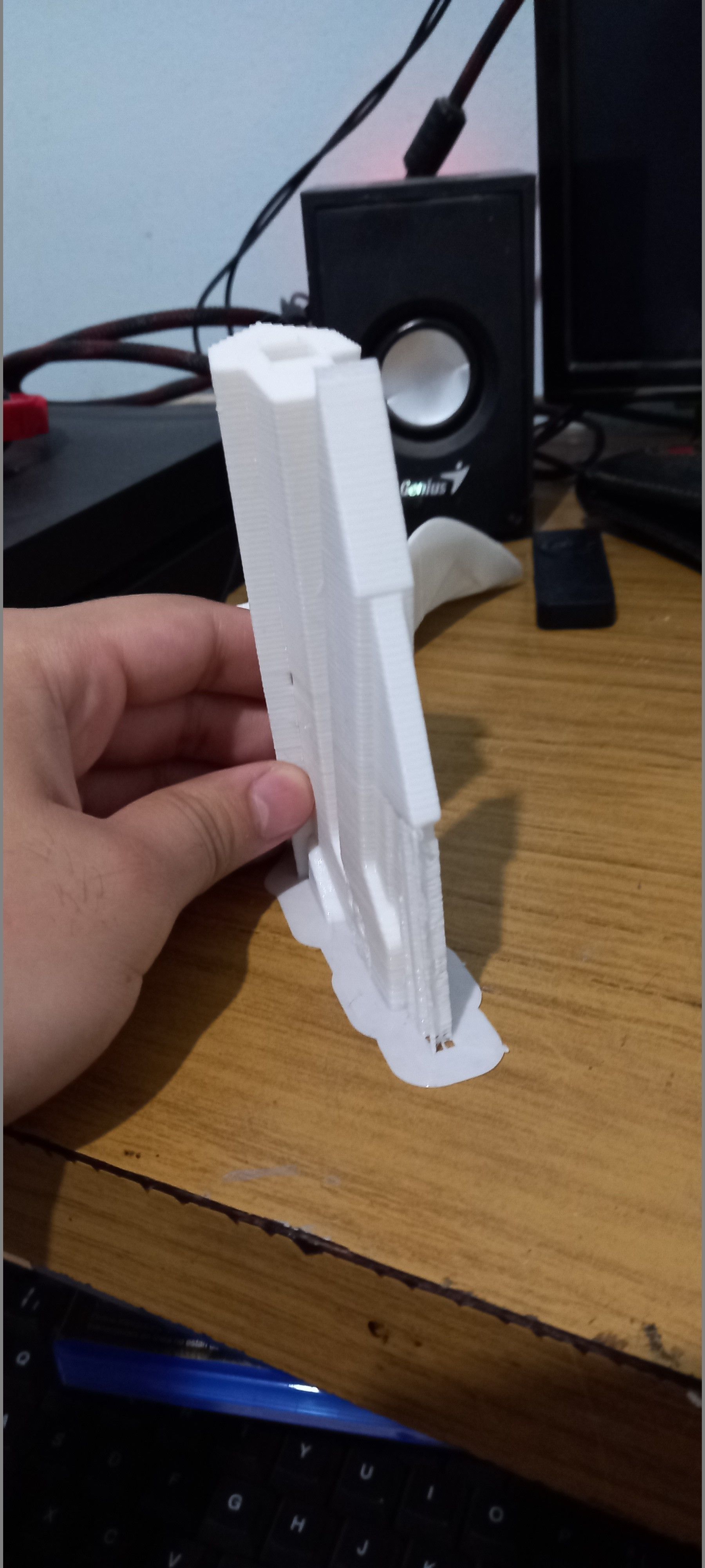 Genshin Impact Bow Thundering Pulse 3D print model_4