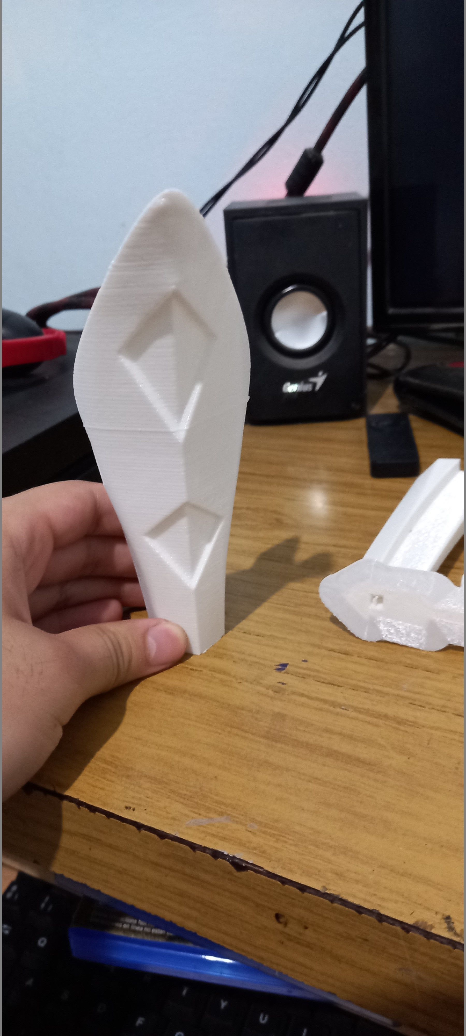 Genshin Impact Bow Thundering Pulse 3D print model_2